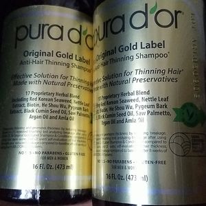 purador set of 2 shampoo gold label 16 oz each NWT
